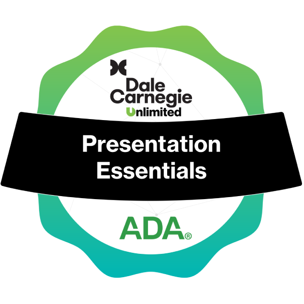 ADA Presentation Essentials Certificate